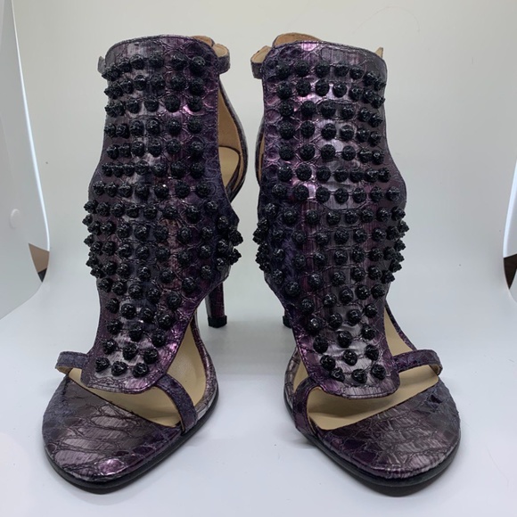 Kenneth Cole Collection Sweet Greet Purple Heel - Picture 1 of 4